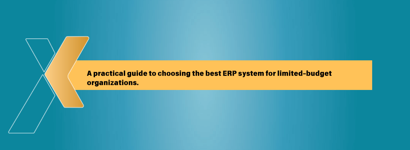 best ERP system for limited-budget organizations best ERP system for limited-budget organizations